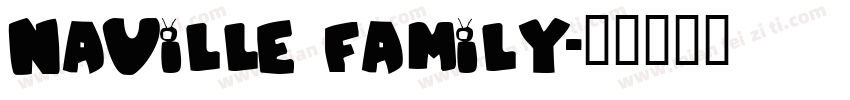 Naville Family字体转换